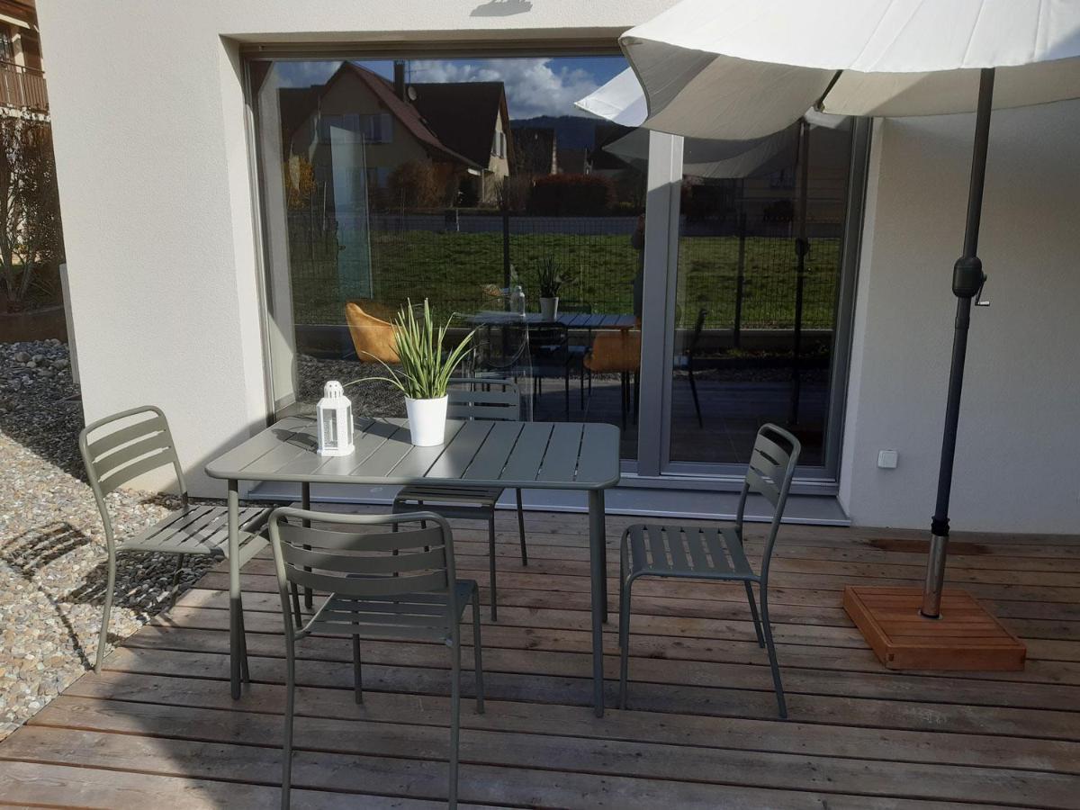 Au Coeur De L'Alsace - Gites Bennwihr Exterior foto